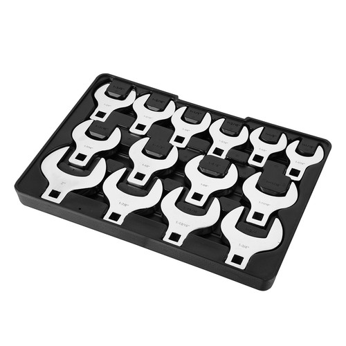Crowfoot wrench set drive - crowfoot,