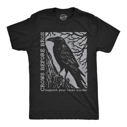 Mens funny shirts crows - mens,